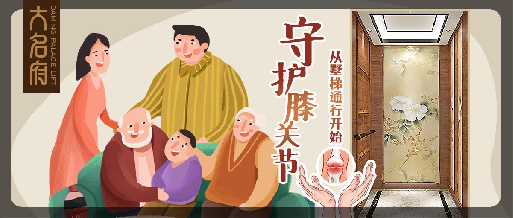 大名府家用電梯 | 長期爬樓埋隱患，墅梯通行護健康！