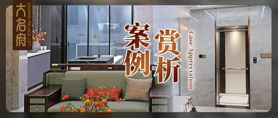 大名府家用電梯 | 細心鐫刻，1㎡盡顯全屋動容時光