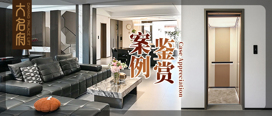 大名府家用電梯案例鑒賞 | 融于生活，美于無聲！